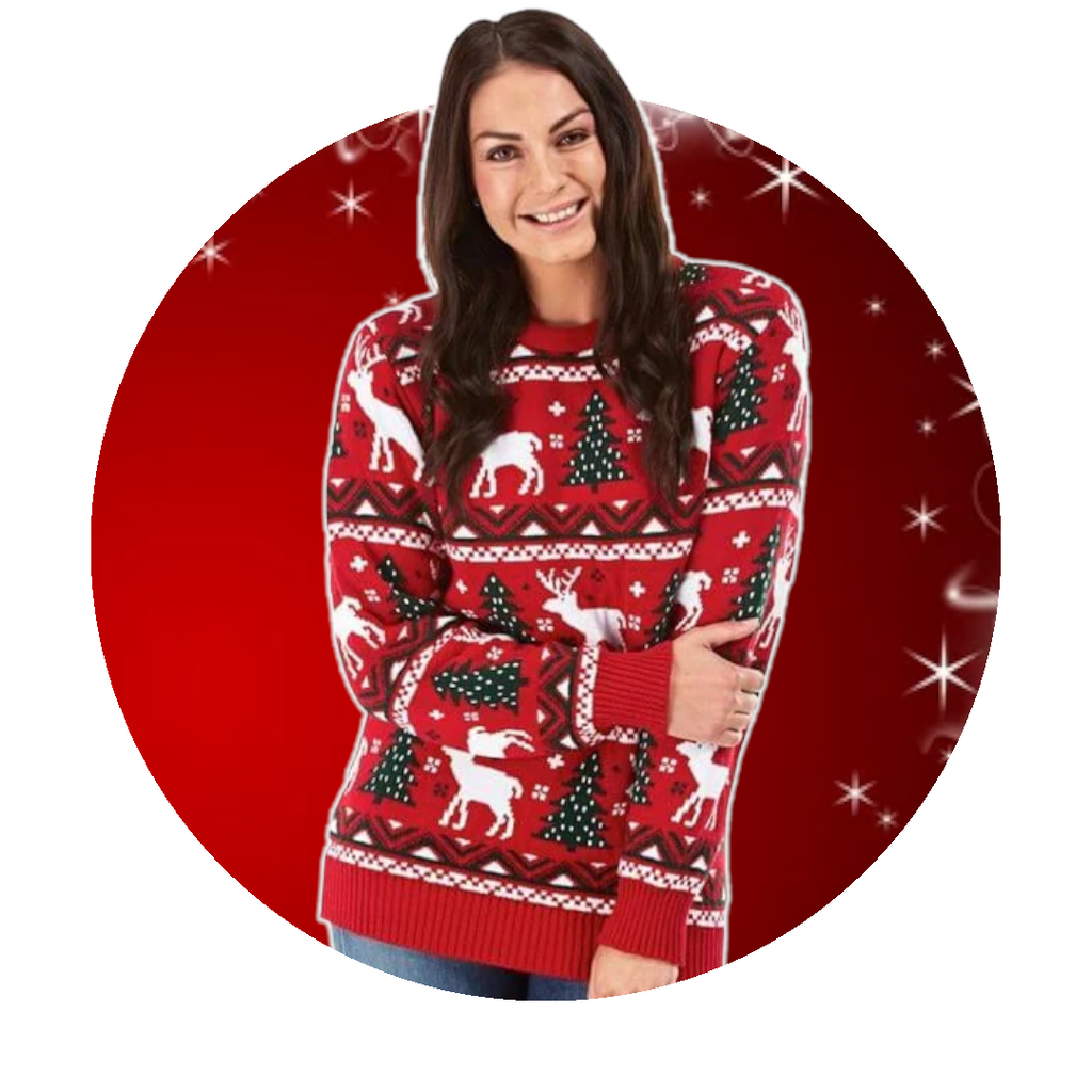 Noorse kersttruien dames Uglyxmas