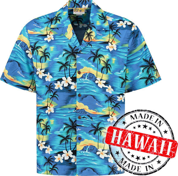 Tropisch Hawaii Blauw