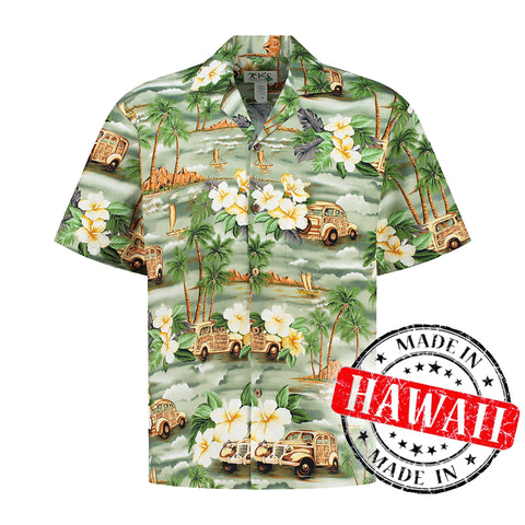  Hawaii-Hemd Blumen auf Hawaii