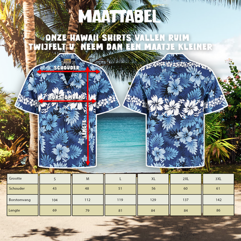 Honolulu Blauw