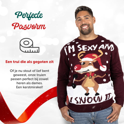 Weihnachtspullover I'm Sexy & I Snow it