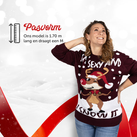 Weihnachtspullover I'm Sexy & I Snow it