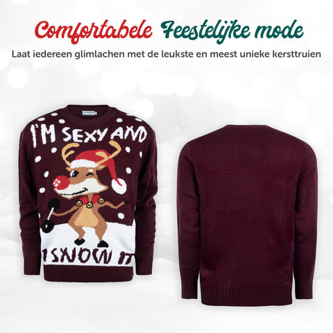 Weihnachtspullover I'm Sexy & I Snow it