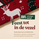 Gezellig Kerst Rood van 100% premium acryl: zacht, kleurvast en kan gewoon in de wasmachine